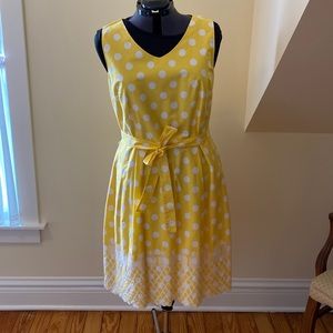 Talbots Yellow Dress